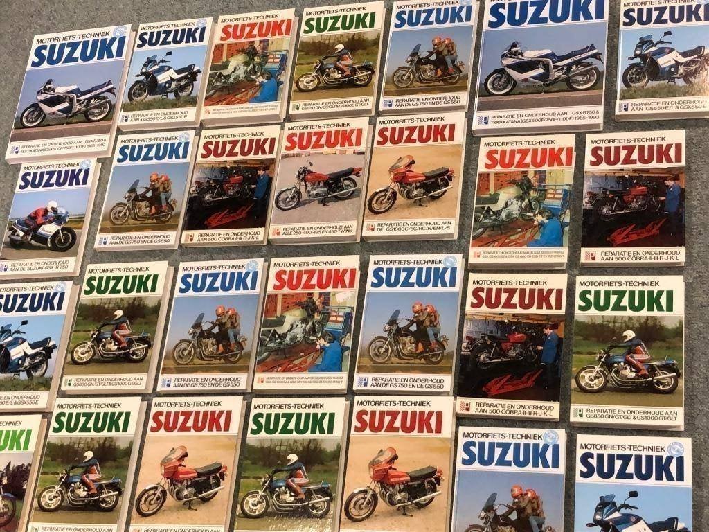 werkplaatshandboeken SUZUKI NEDERLANDSTALIG diverse ** NIEUW, Motoren, Ophalen of Verzenden, Suzuki