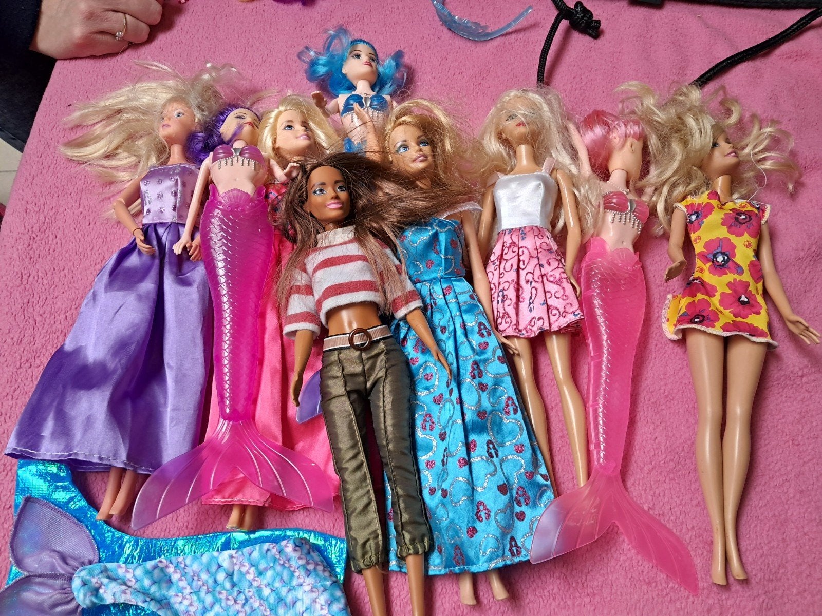 Barbie, Ophalen