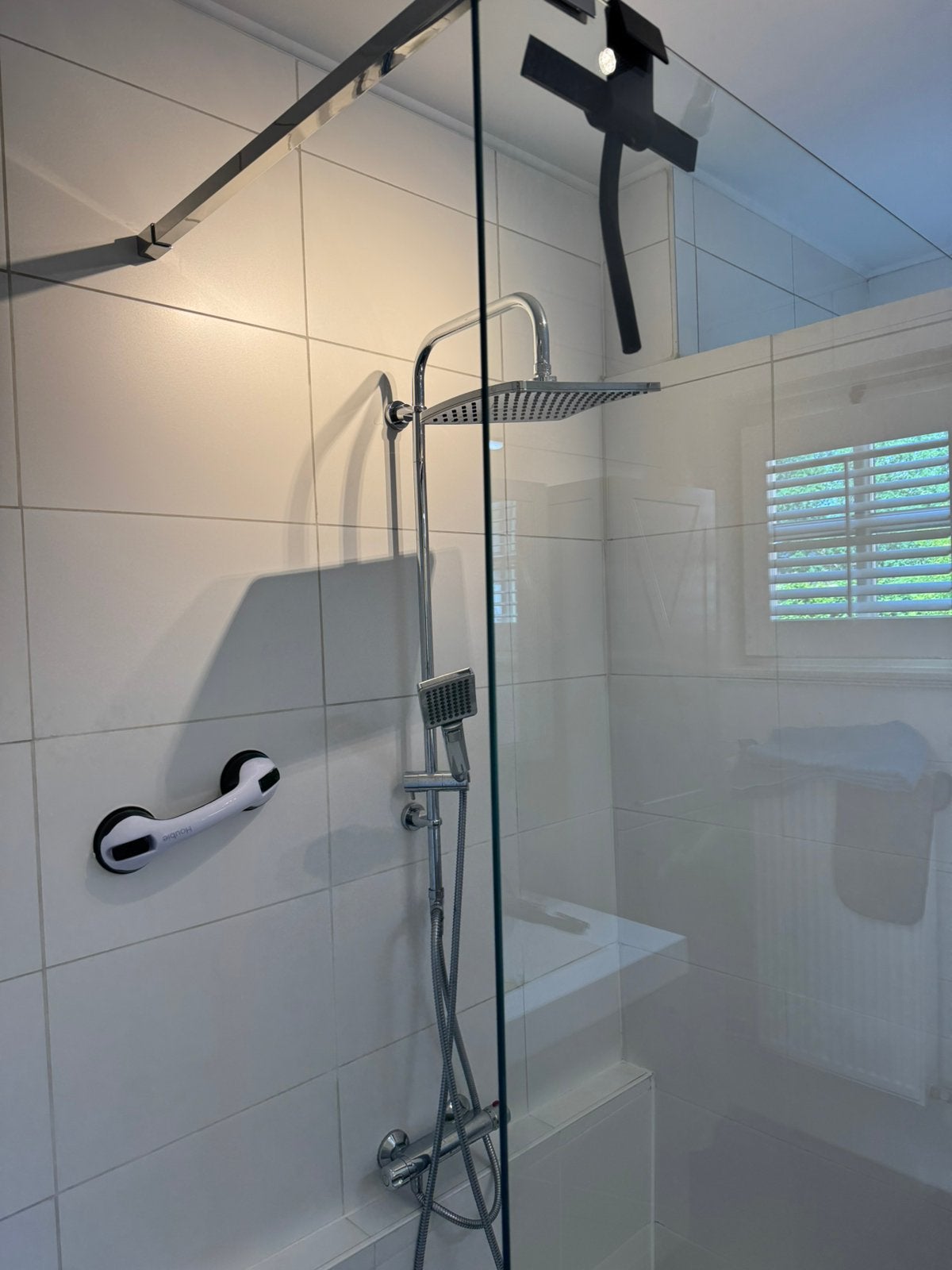 Zeer mooie badkamer meubel en douche., Ophalen, Gebruikt, Met douche