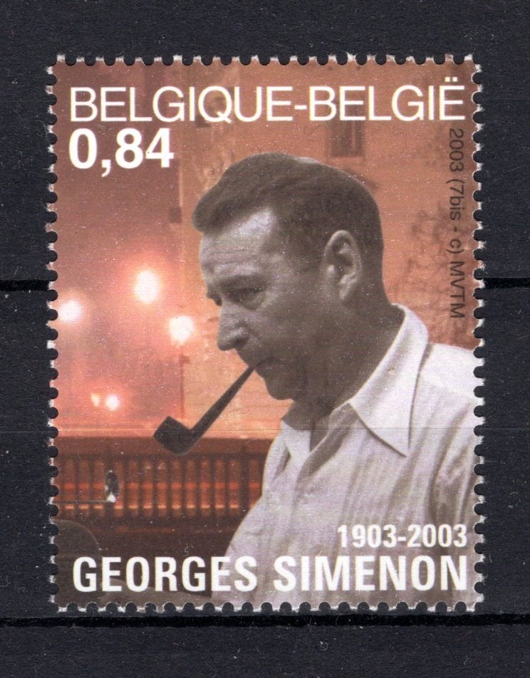 3169 MNH 2003 - Georges Simenon, Enlèvement ou Envoi, Non oblitéré, Neuf