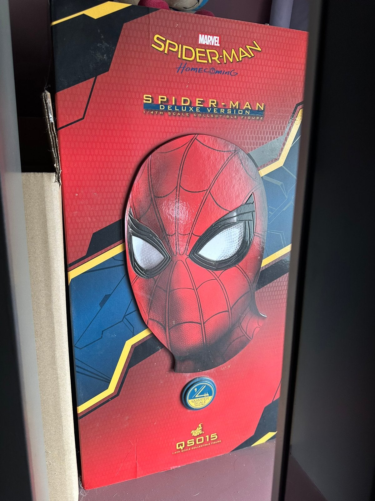 Hot Toys Spiderman à l'échelle 1/4, Enlèvement ou Envoi, Comme neuf
