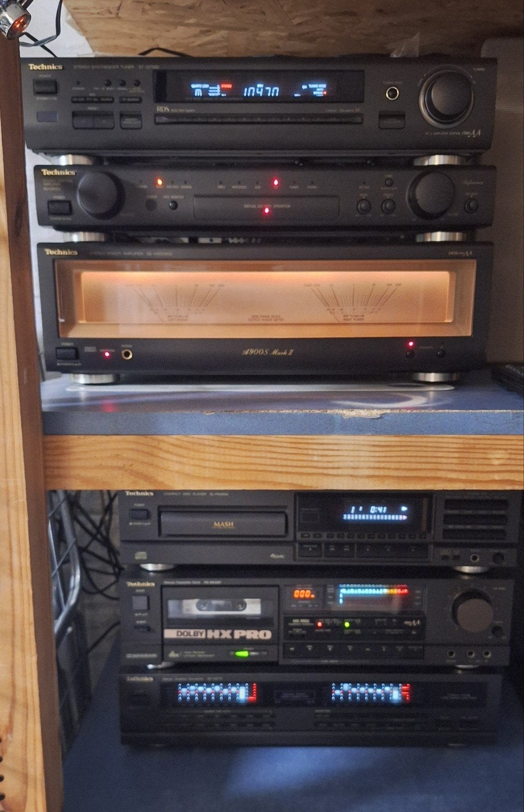 chaine hifi technics, TV, Hi-fi & Vidéo, Chaîne Hi-fi, Enlèvement, Lecteur CD