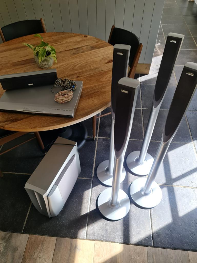 JVC TH-S66 Home Cinema Systeem met DVD-speler, Enlèvement, JVC, Lecteur DVD