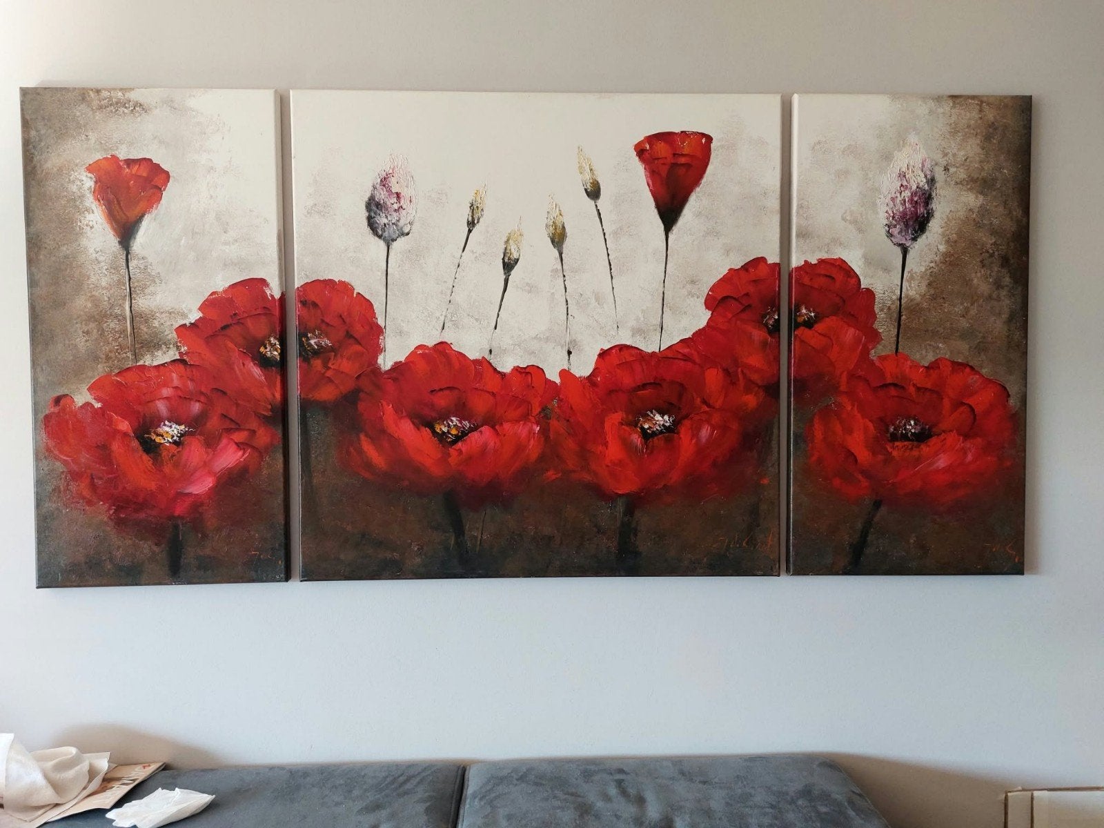 tableau triptiqueta, Antiquités & Art, Enlèvement ou Envoi