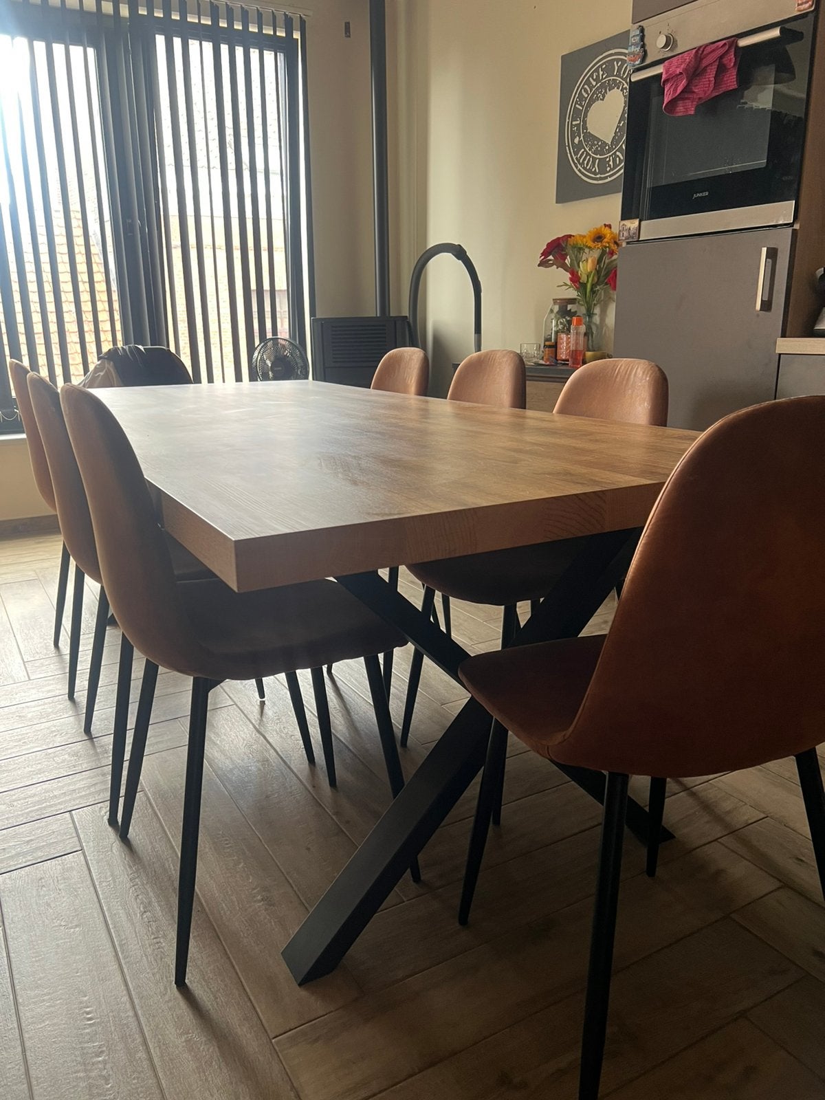 grande table en bois, Enlèvement, Comme neuf
