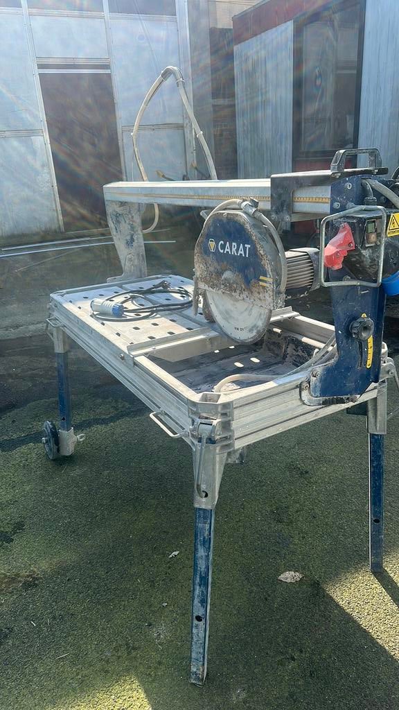 Carat tafelzaag natuursteen, Doe-het-zelf en Bouw, Gereedschap | Zaagmachines, Ophalen, Gebruikt, 1200 watt of meer, Overige typen