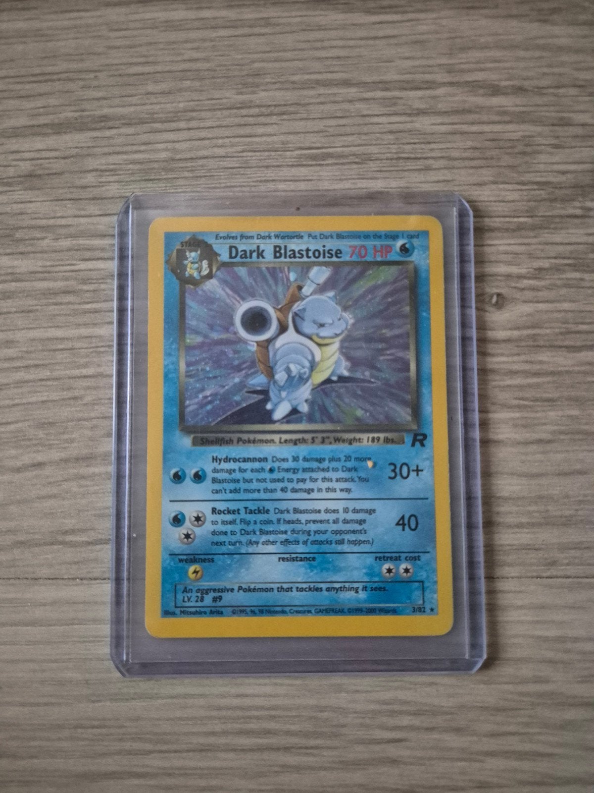 Dark Blastoise Holo te koop!, Ophalen of Verzenden