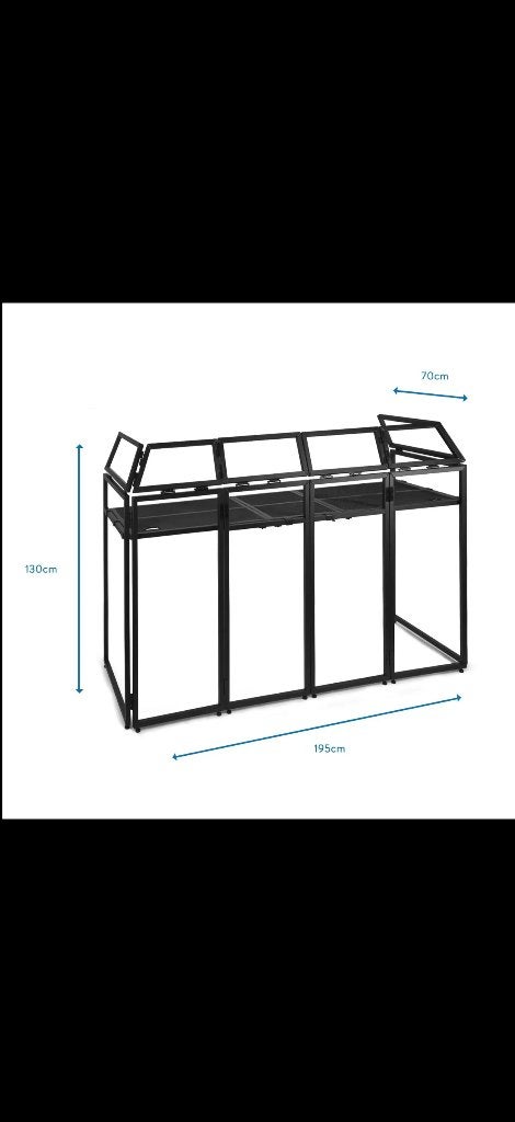 Dj booth vonyx db 5XL, Muziek en Instrumenten, Ophalen, Gebruikt