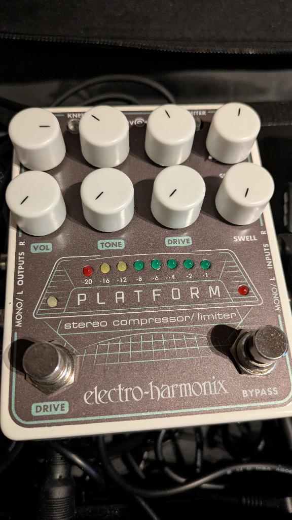 Electro-Harmonix Platform – compressor, Muziek en Instrumenten, Effecten, Ophalen of Verzenden, Zo goed als nieuw, Compressor