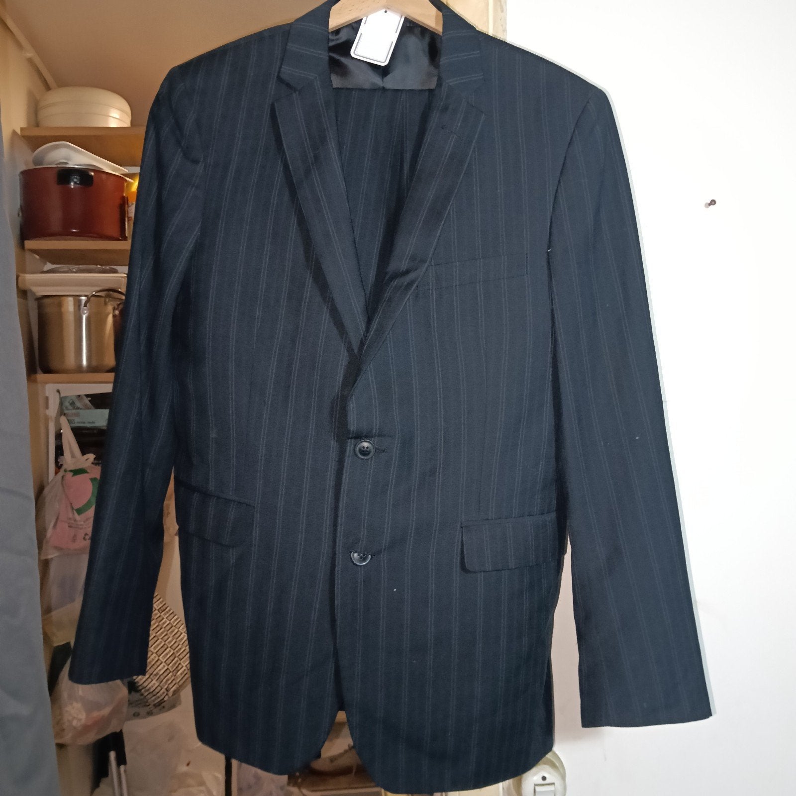 costumes rayée taille 48 50, Enlèvement, Noir