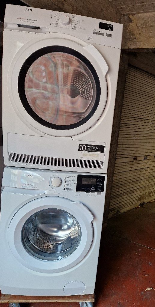 Machine à laver AEG 8kg A +++. Sèche linge AEG 8kg, Enlèvement, Comme neuf