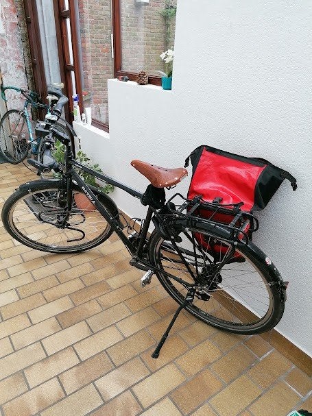 Fiets  Patria Ranger Trekking  maat 53, Fietsen en Brommers, 49 tot 53 cm, Ophalen, Zo goed als nieuw, Velgrem