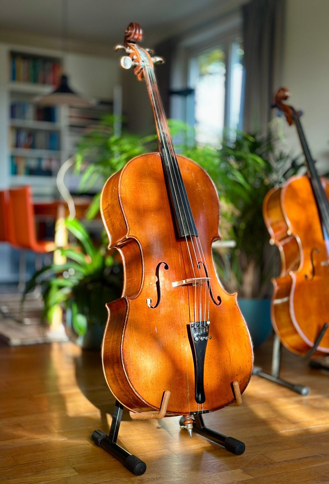 Prachtige Duitse Markneukirchen cello - 1930, Muziek en Instrumenten, Ophalen, Gebruikt, 4/4-cello, Met koffer