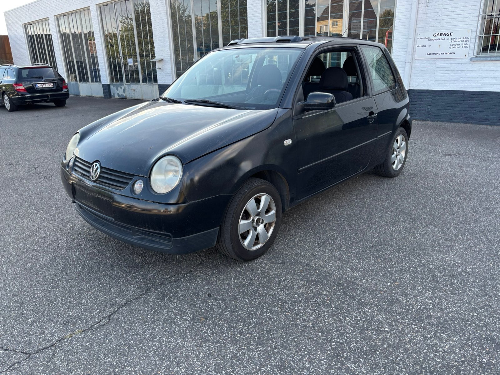 Volkswagen Lupo 1.4İ zo mee nemen, Voorwielaandrijving, Stof, Zwart, Zwart