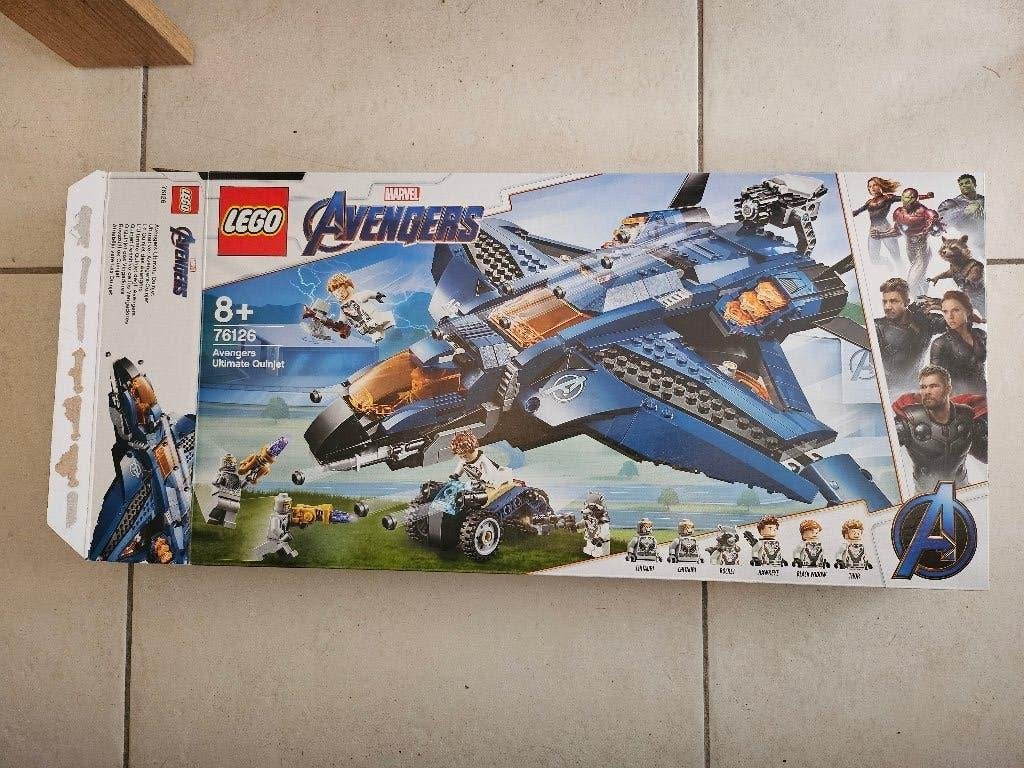 Lego 76126 Avengers Ultimate Quinjet, Instructions incluses, Enlèvement ou Envoi, Marvel, Lego