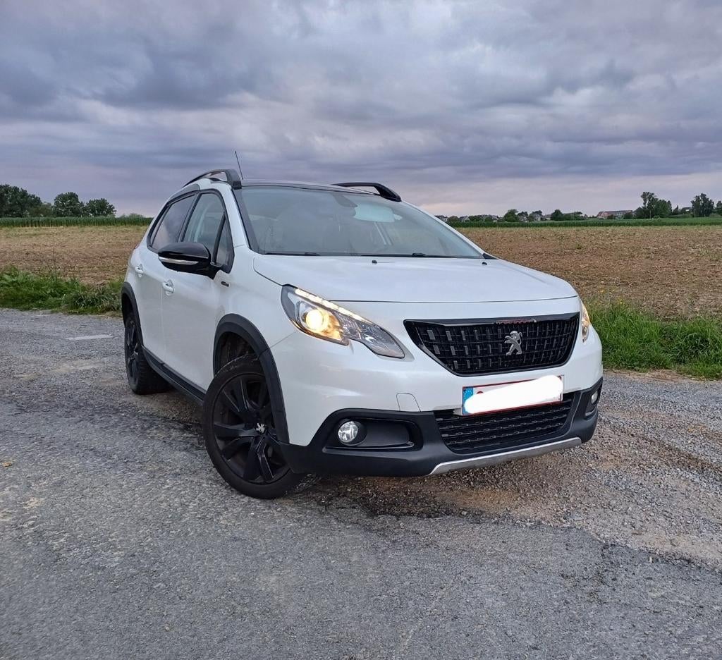 Peugeot 2008 gt line, Autos, Peugeot, Achat, Euro 6, Boîte manuelle, Noir