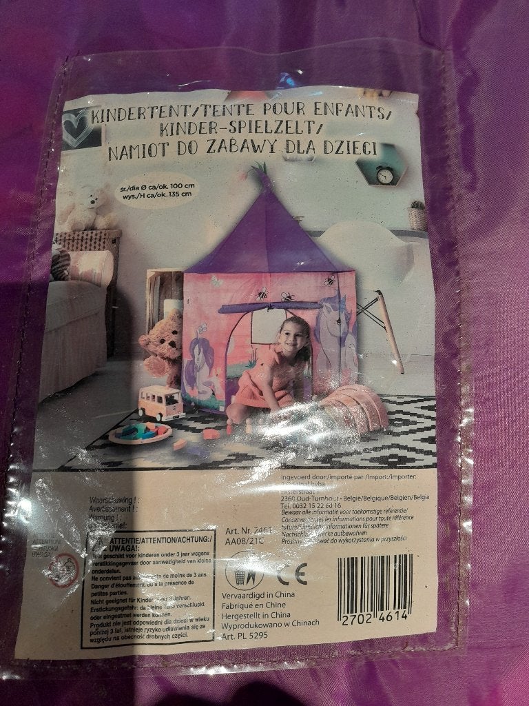 Kindertent, Ophalen of Verzenden, Zo goed als nieuw