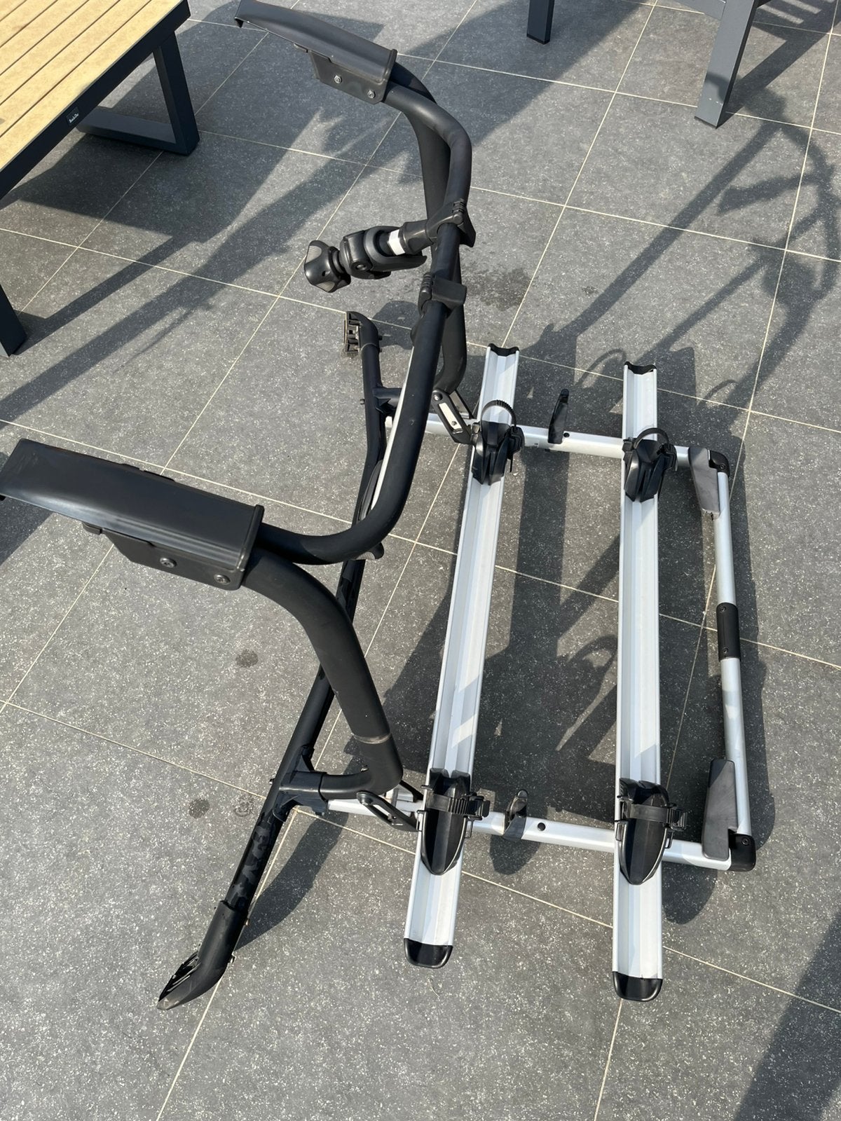 Thule WanderWay VW T6/T6.1 fietsendrager, Elektrische fiets, Zo goed als nieuw, 2 fietsen, Achterklepdrager