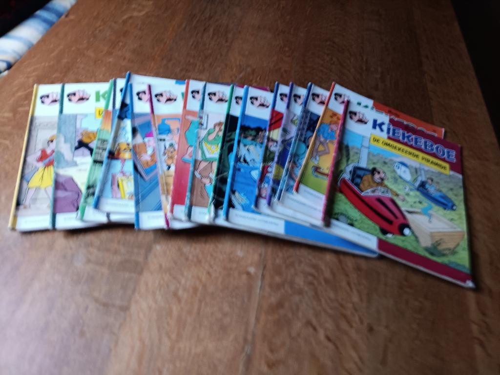 stripverhalen van Kiekeboe, Meerdere stripboeken, Ophalen, Gelezen, MERHO