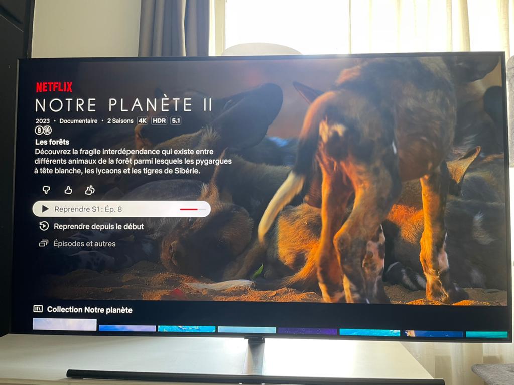 Samsung QLED 55” QE55Q9FNAL 4K HDR – Très bon état, TV, Hi-fi & Vidéo, Télévisions, QLED, 120 Hz, Enlèvement, Utilisé