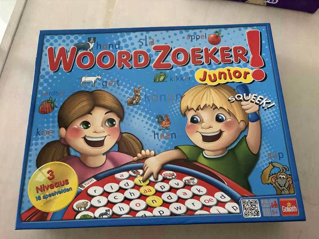 Woordenzoeker Junior - vanaf 5 jaar, Kinderen en Baby's, Ophalen, Zo goed als nieuw, Taal en Lezen