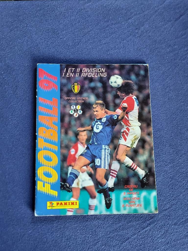 Panini sticker voetbal album ' FB 1997 '  -compl-, Verzamelen, Ophalen of Verzenden, Zo goed als nieuw, Poster, Plaatje of Sticker