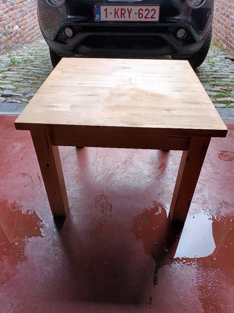 BIJZETTAFELTJE, Ophalen, Gebruikt