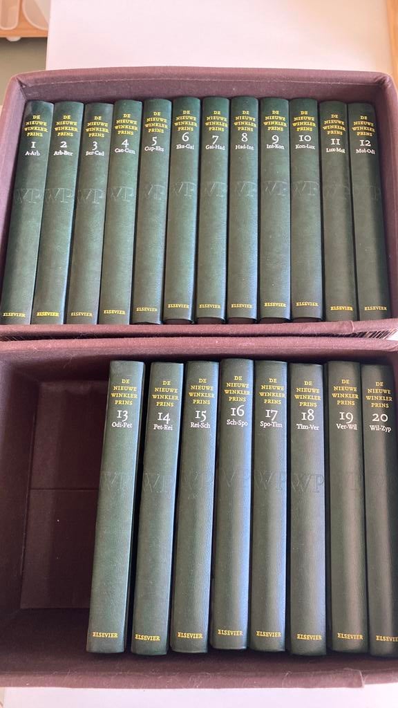 De Nieuwe Winkler  Prins encyclopedie (20 delen), Ophalen, Zo goed als nieuw