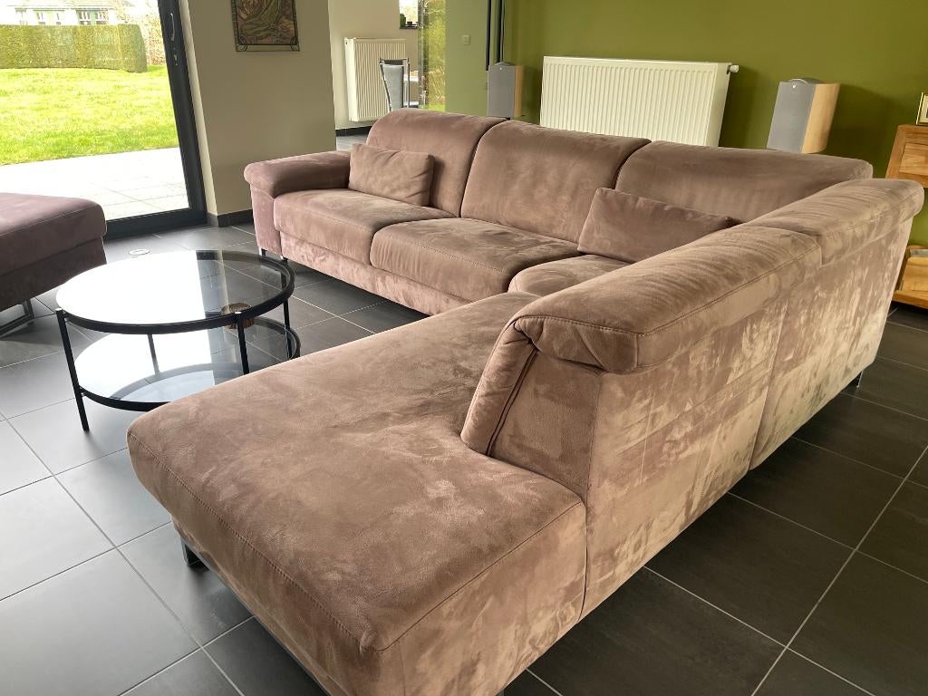 Salon (hoeksalon), Ophalen, Gebruikt, Stof