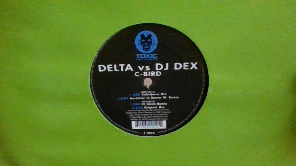 DELTA VS. DJ DEX " C-BIRD ", Ophalen of Verzenden, Zo goed als nieuw, 12 inch, Techno of Trance