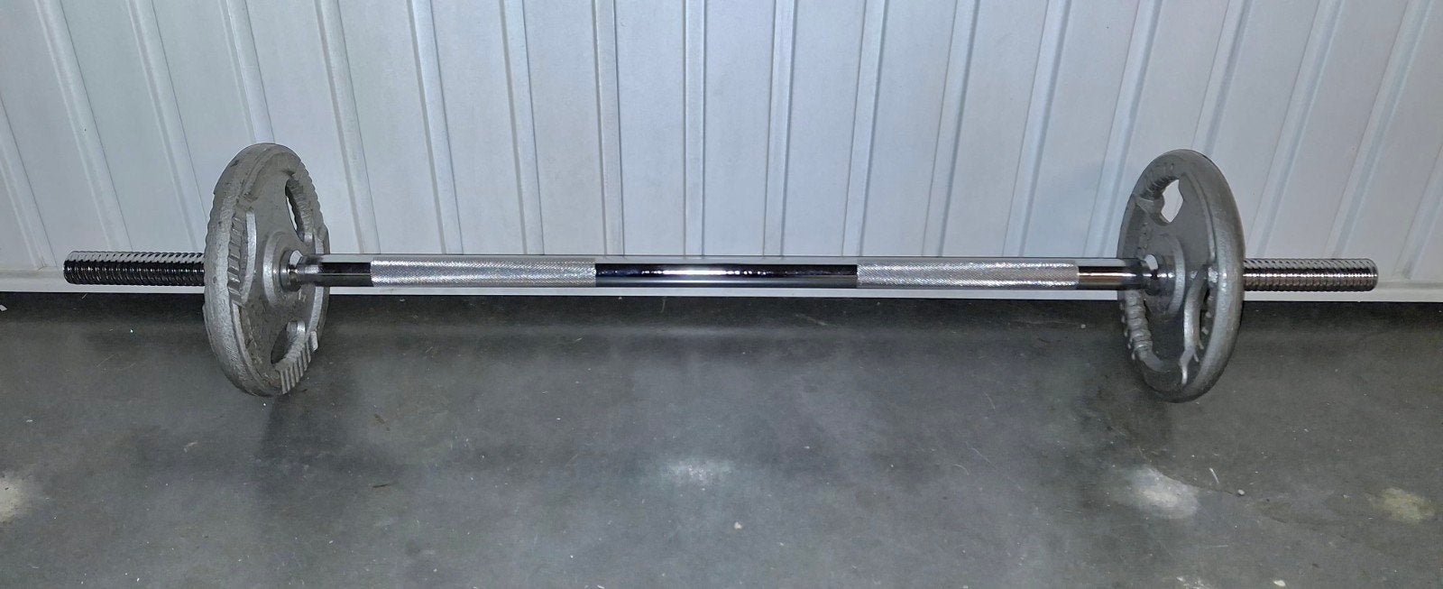 Halterstang 120cm en 16kg totaal, Enlèvement