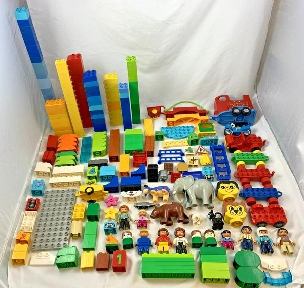 LEGO Duplo Partij Blokken Figuren Dieren 2,9 kilo partij Set, Kinderen en Baby's, Speelgoed | Duplo en Lego, Overige thema's, Verzenden