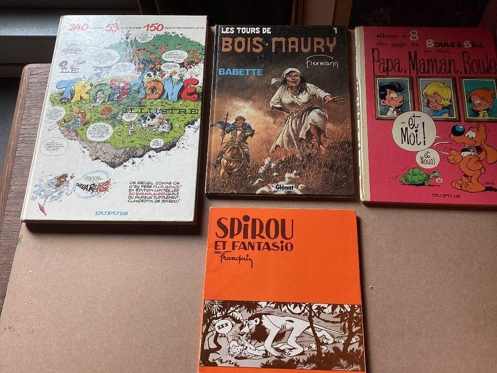 BD-4 bd EO-Spirou Franquin Trombinoscope boule et bill etc.., Plusieurs BD, Enlèvement ou Envoi, Comme neuf, Divers auteurs