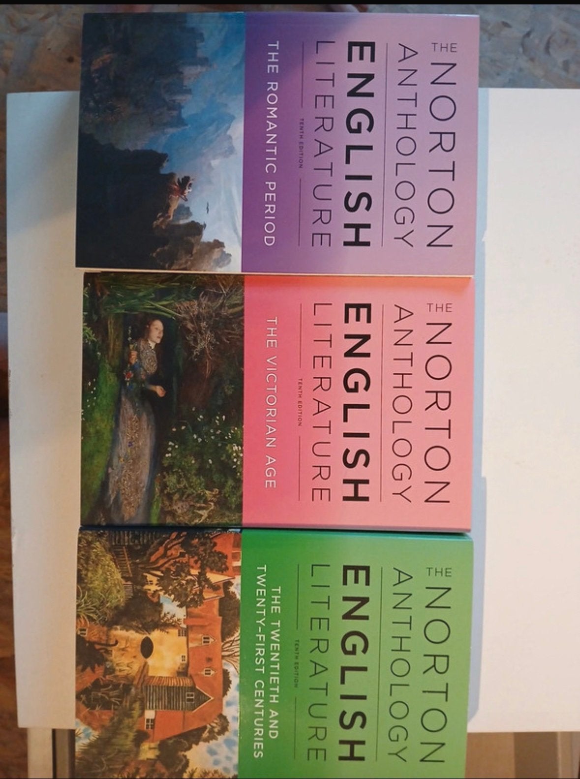 The norton anthology english literature, Boeken, Ophalen, Zo goed als nieuw