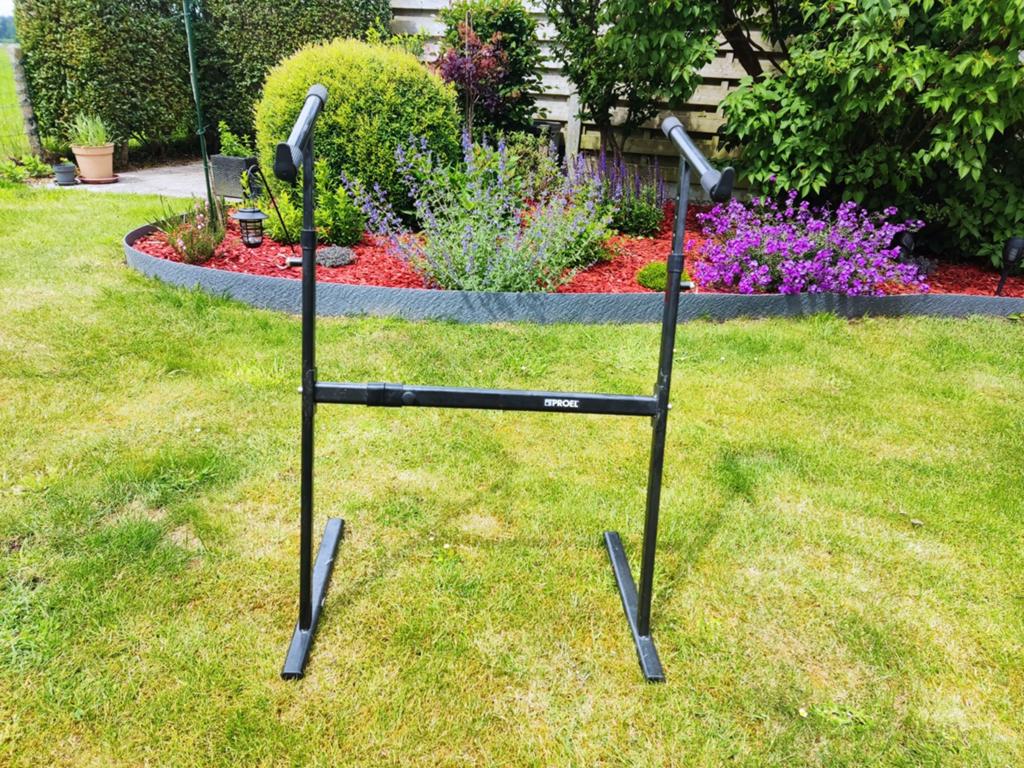 Standaard/statief voor piano,synth,Midi keyboard ,merk PROEL, Musique & Instruments, Pieds, Enlèvement, Utilisé, Pied pour instrument