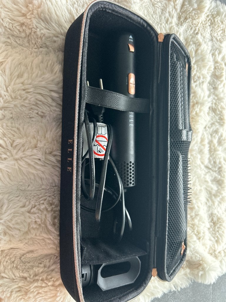 Elle - Airstyler - 5 in 1 - Met luxe opbergkoffer, Ophalen of Verzenden, Zo goed als nieuw, Haarverzorging