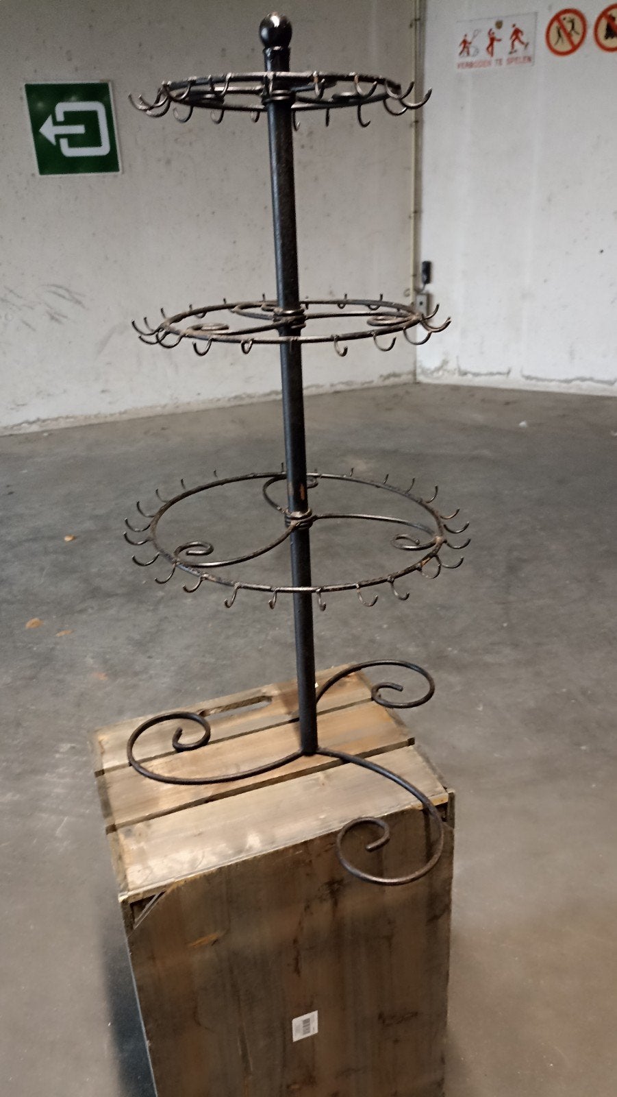 Portique en fer, Enlèvement, Comme neuf, Métal, 75 – 100