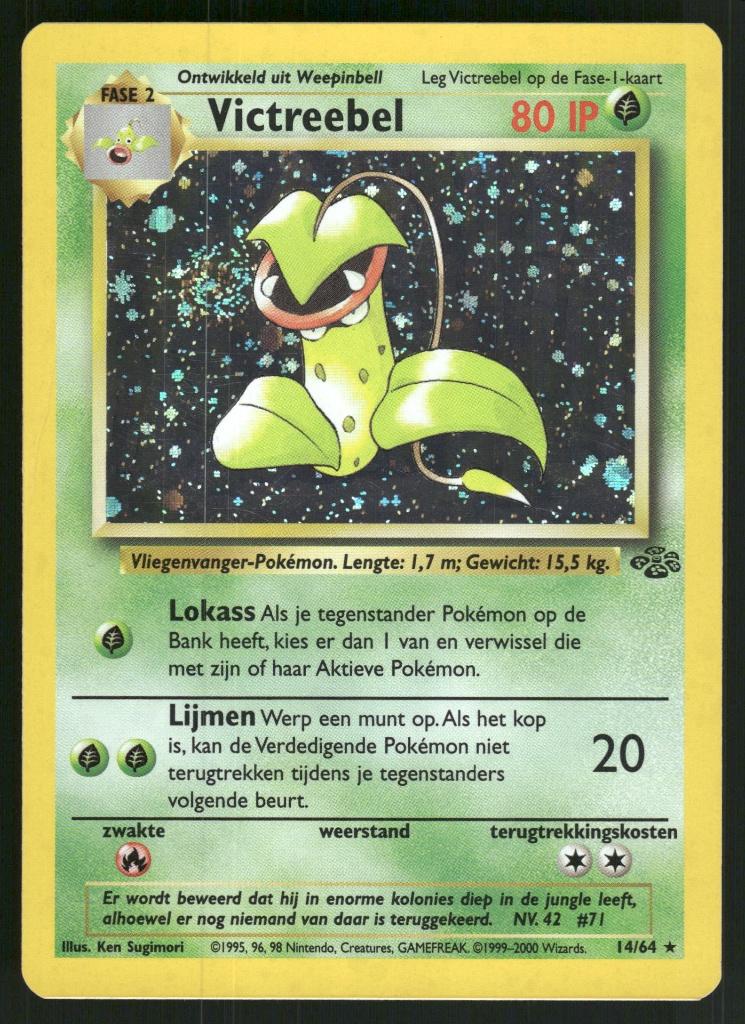 Victreebel 14/64 - Jungle (NL) (NM), Verzenden, Gebruikt