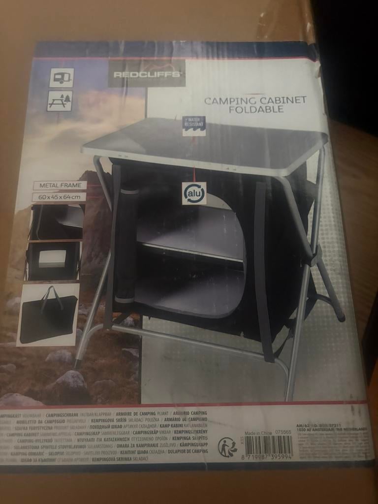 Meuble de camping, Enlèvement