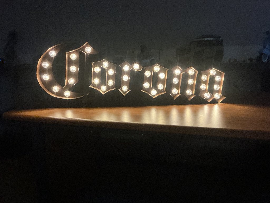 Verlichting Corona, Verzamelen, Merken en Reclamevoorwerpen, Ophalen, Zo goed als nieuw