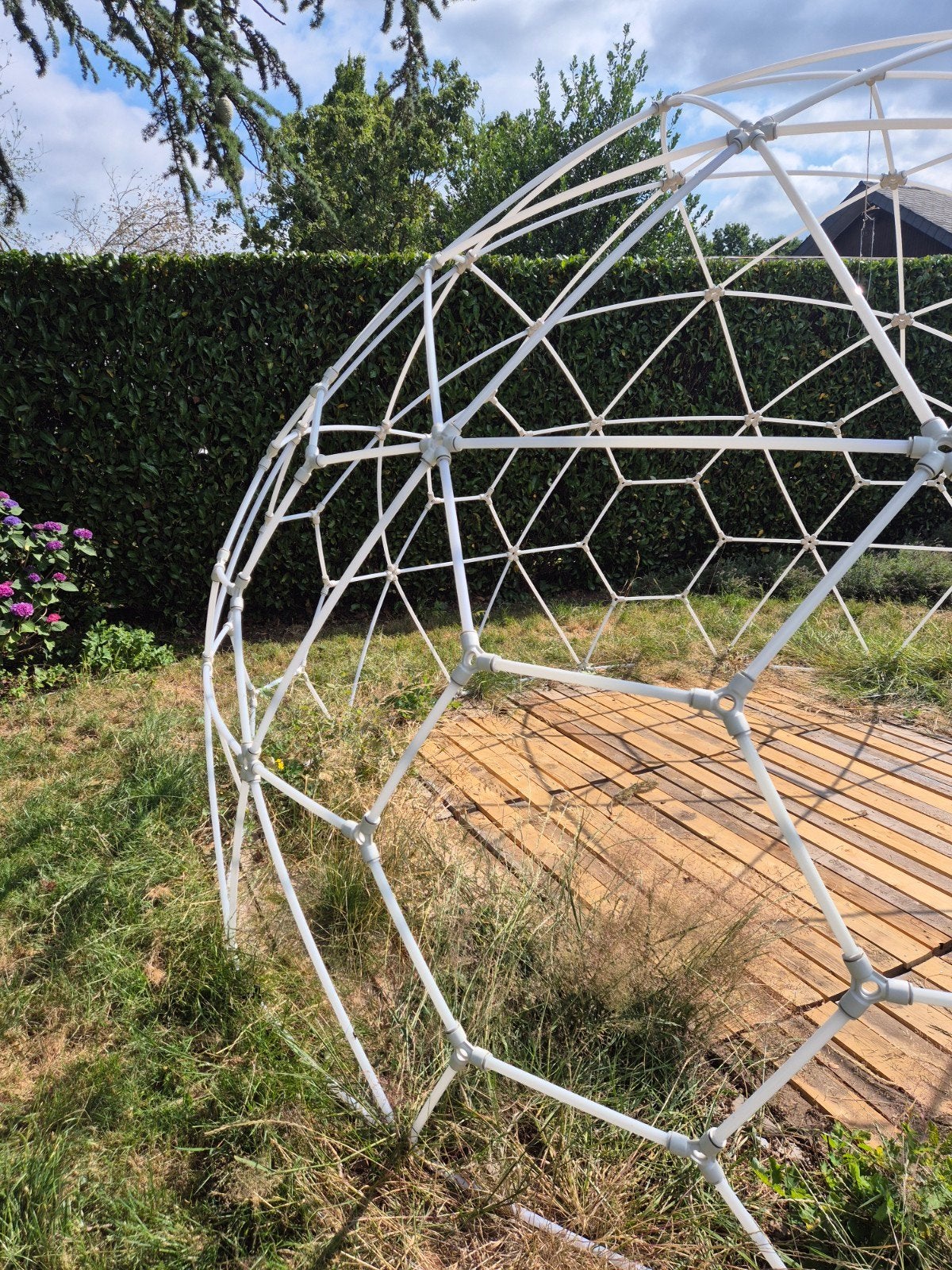 Tuinbubbel, Ophalen