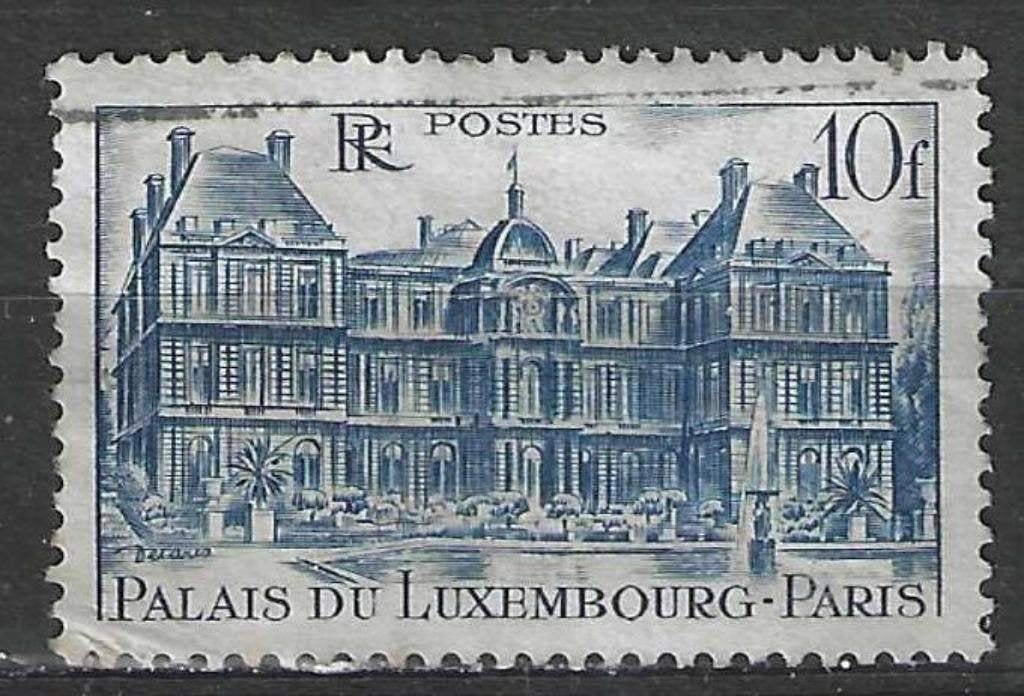 Francia 1946 - Yvert 760 - Palais du Luxembourg (ST), Envoi, Affranchi