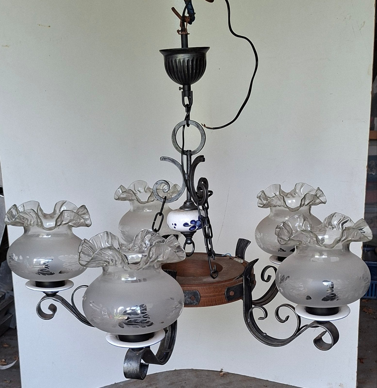 Luster, Huis en Inrichting, Lampen | Kroonluchters, Ophalen