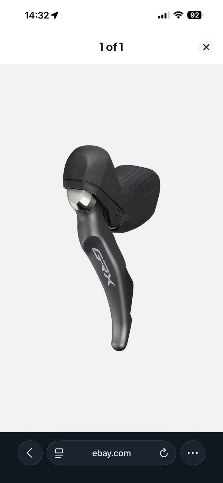 GEZOCHT!! Shimano grx 810  shifter, Enlèvement ou Envoi, Comme neuf