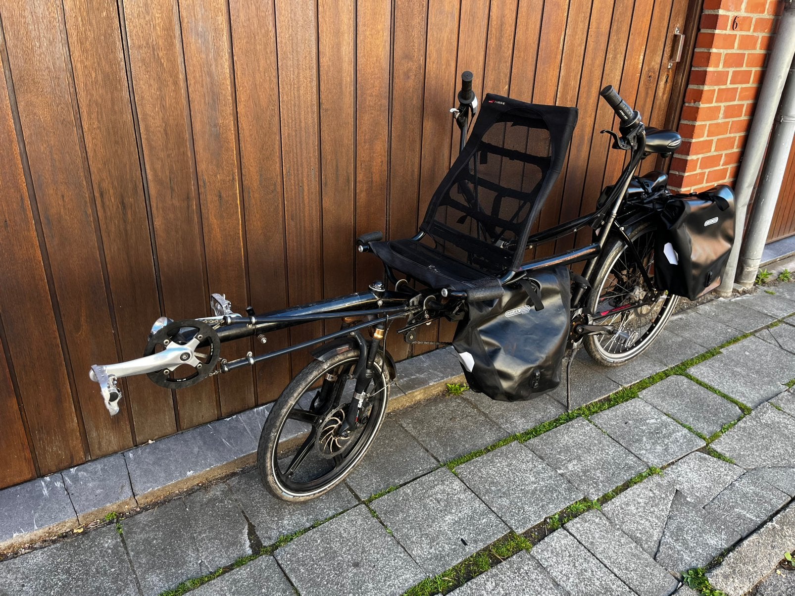 Tandem pino Hase Bike, Vélos & Vélomoteurs, Enlèvement, Utilisé, Frein à disque