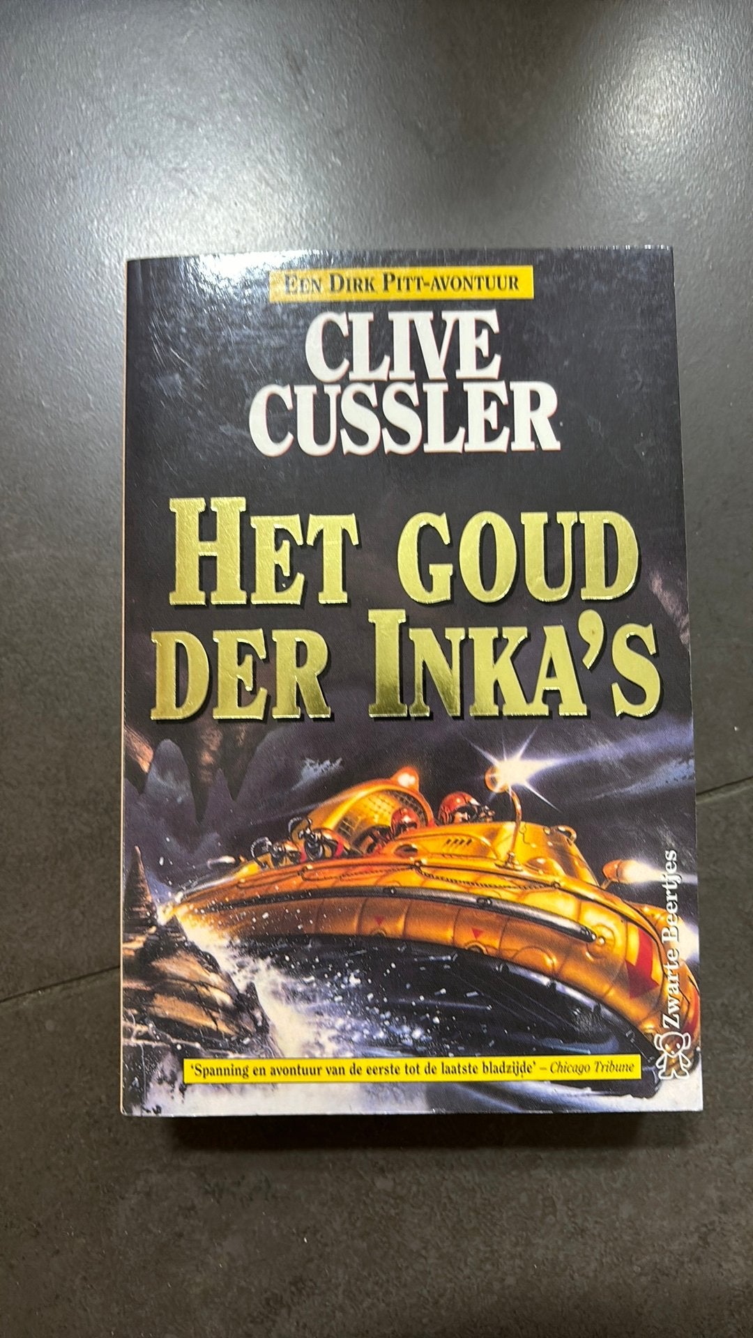 Clive Cussler - Het goud der inka's, Ophalen, Zo goed als nieuw, Clive Cussler
