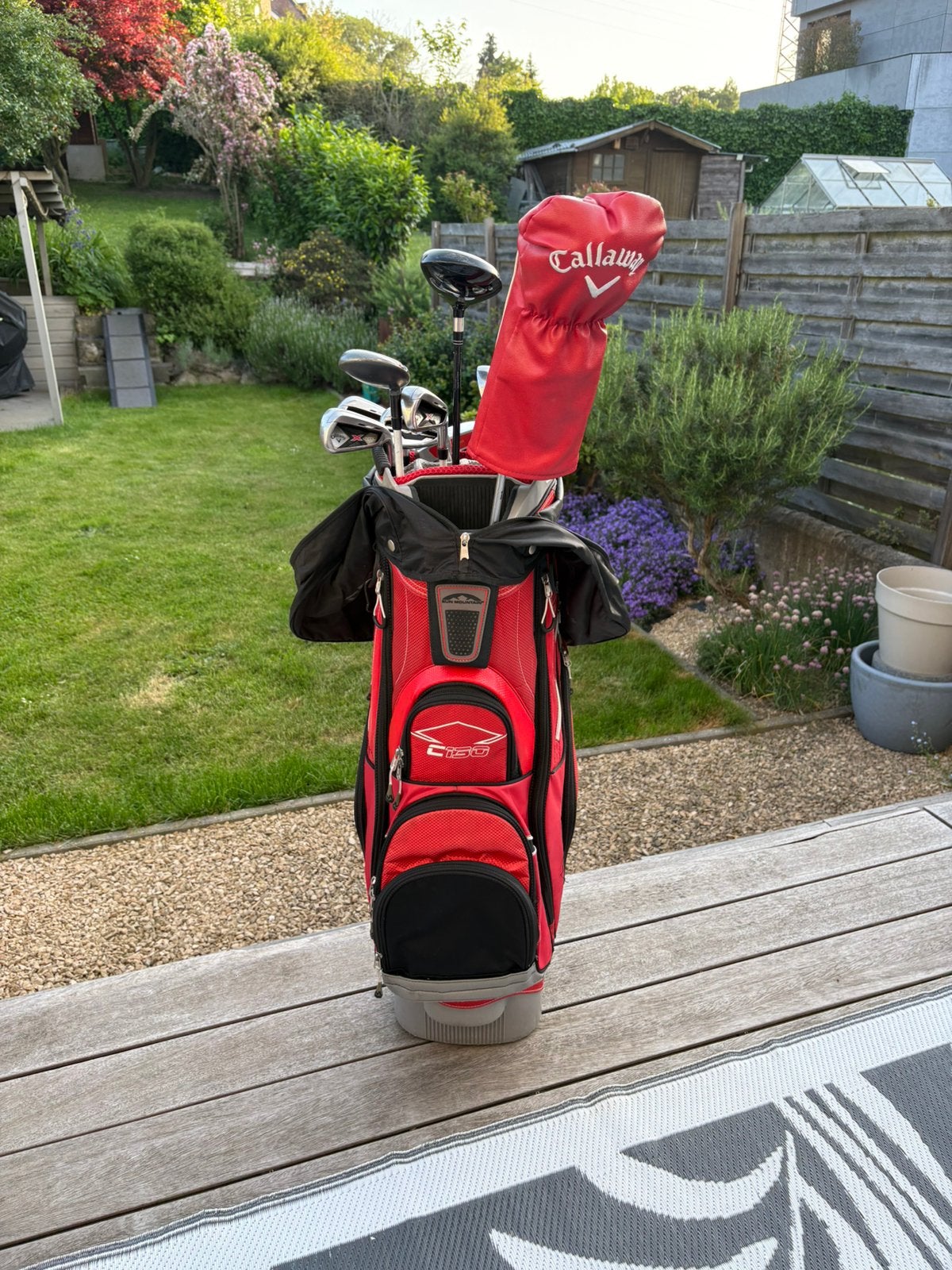 Set golf Calleway + Sac 9 Poches, Enlèvement, Utilisé, Set, Callaway