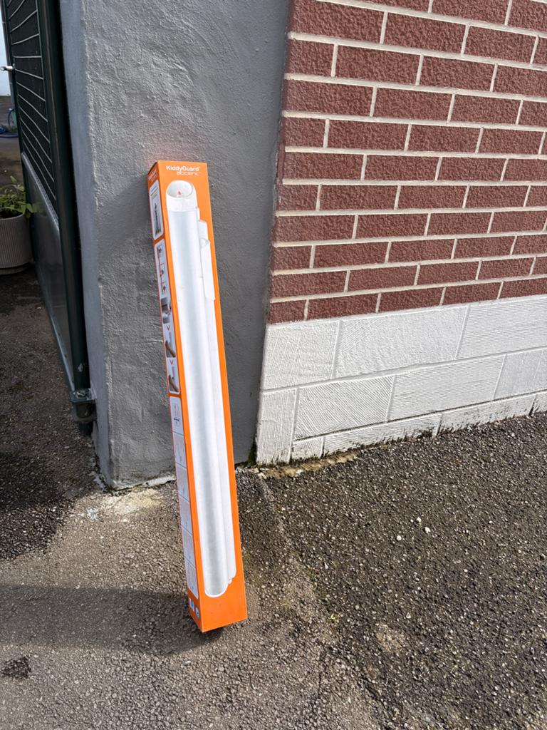 KiddyGuard Accent traphekje / veiligheidshekje – nieuw, Kinderen en Baby's, Traphekjes, Ophalen, Aluminium