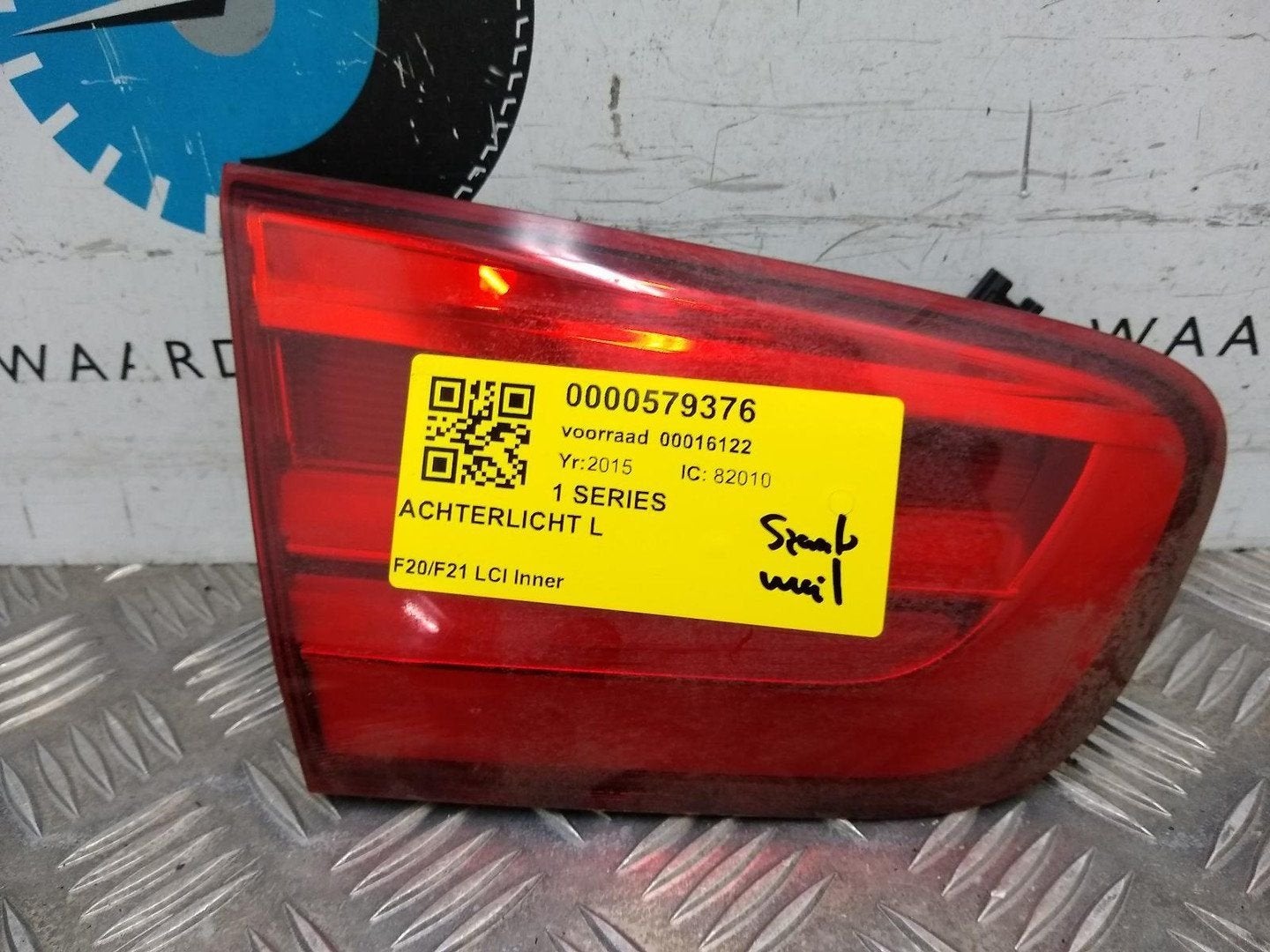 BMW 1 SERIES F20LCI 118D ACHTERLICHT L 2015, Ophalen of Verzenden, Gebruikt, ARN erkend