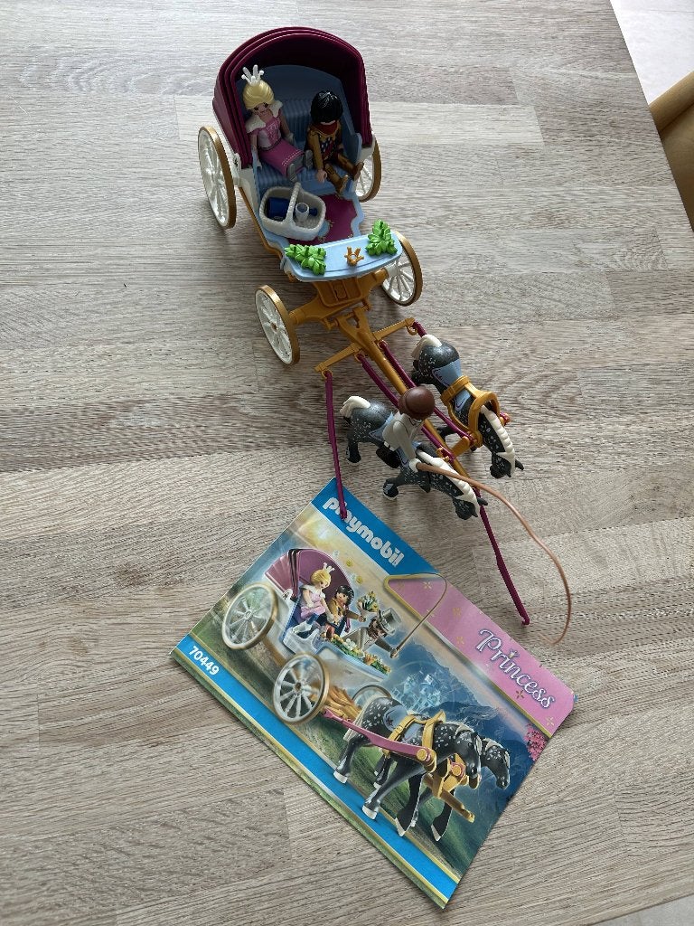 Playmobil koninklijke koets, Ophalen, Zo goed als nieuw, Voertuig